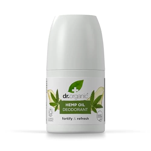 Oferta limitada: Dr. Organic Desodorante Aceite de Cañamo Organico 50 ml de 9.80 € a 8.48 € (ahorro 13%)