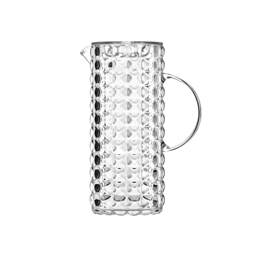 Offerta a tempo: Guzzini Tiffany, Caraffa con coperchio - Trasparente, 1.75 Lt-Made in Italy - 28% da 24.90 € a 17.86 €