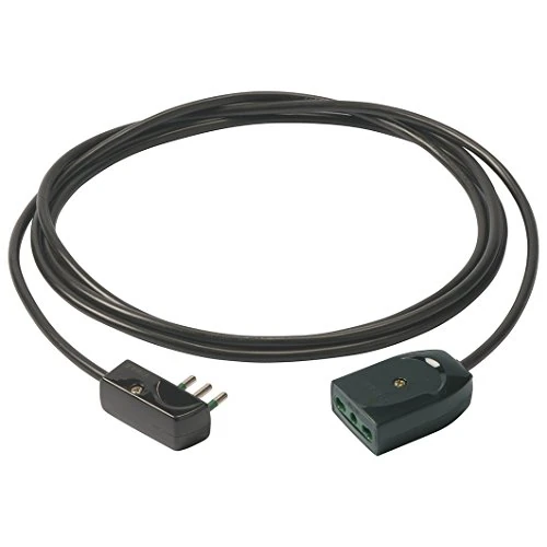 Offerta a tempo: Vimar 0P32389 Cavo Prolunga lineare 5 metri, 3G1 spina piatta salvaspazio 2P+T 16 A 250 V~ standard italiano, nero - 22% da 14.20 € a 11.10 €