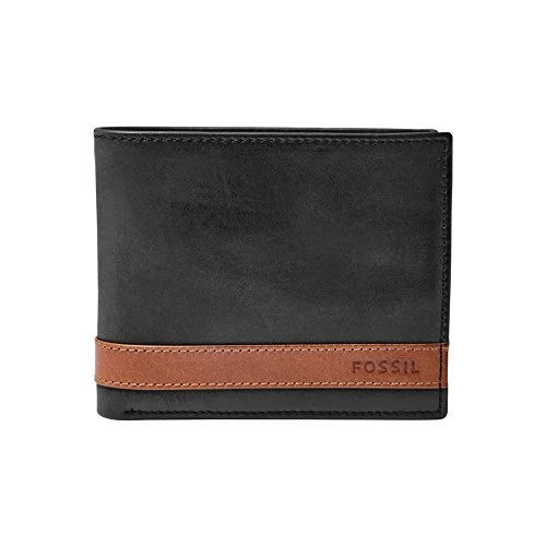 Tijdelijke aanbieding: Fossil Heren Quinn Portemonnee Bifold Leer 11,5 cm L x 2 cm B x 9 cm H van 85.09 EUR naar 39.99 EUR (korting 53%)