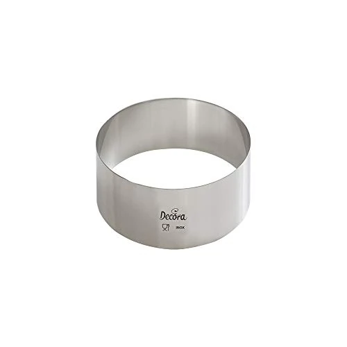 Decora 0063702 CÌRCULO DE Acero INOX Ø 6 X H 4,5 CM