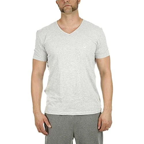 Limited-time offer: Emporio Armani Men's 2-Pack V-Neck V-Neck T-Shirts 111648 CC722 Value Pack - Multicolour - Large from 49.00 GBP to 49.00 GBP (save 0%)