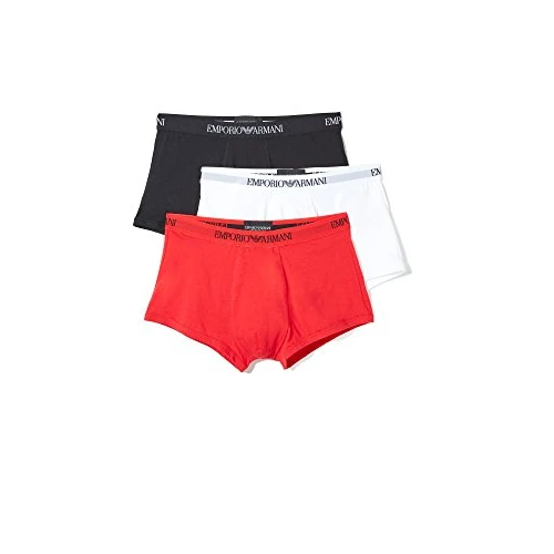 Begrenztes Angebot: Emporio Armani Herren 3er-Pack Baumwoll-Shorts von 49.15 EUR auf 29.00 EUR (Rabatt 41%)