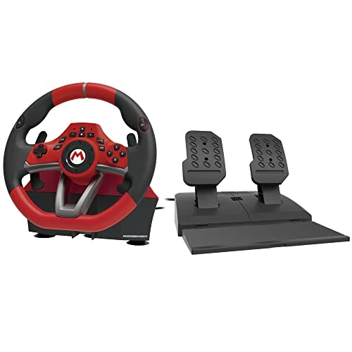 Offerta a tempo: Hori USB Kart Racing Wheel Pro Deluxe NSW-228U Nintendo Switch/PC — 33% da 119,99 € a 79,90 €