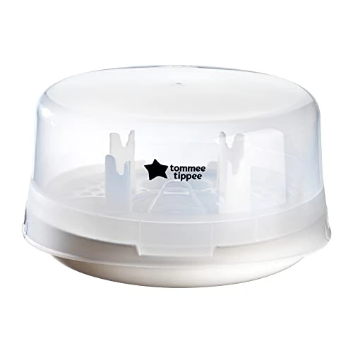 Oferta limitowana: Tommee Tippee Sterylizator Mikrofalowy do Butelek i Akcesoriów, Niszczy Wirusy* i 99,9% Bakterii, Cykl Sterylizacji 4 Minut z 90.29 zł na 90.29 zł (oszczędź 0.00%)