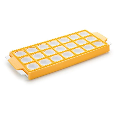 Offerta a tempo: Tescoma Delicia 630878 Stampo per Raviolini Tondi, Plastica, 21 Pezzi, 1 Pezzo, Giallo - 7% da 13.90 € a 12.86 €