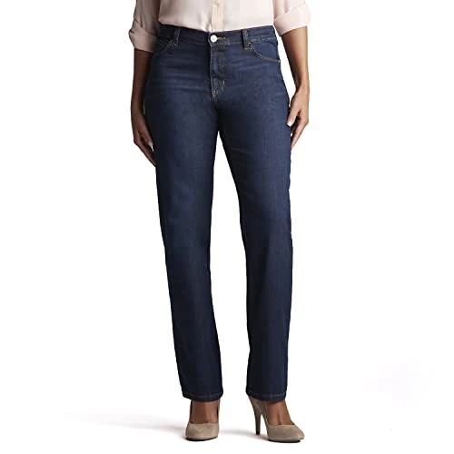 Lee Relaxed Fit Straight Leg Jean, Verona, 48 Court Femme