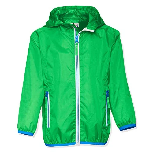 Playshoes Unisex opvouwbare functionele jas regenjas voor kinderen, Groen 29, 98 cm
