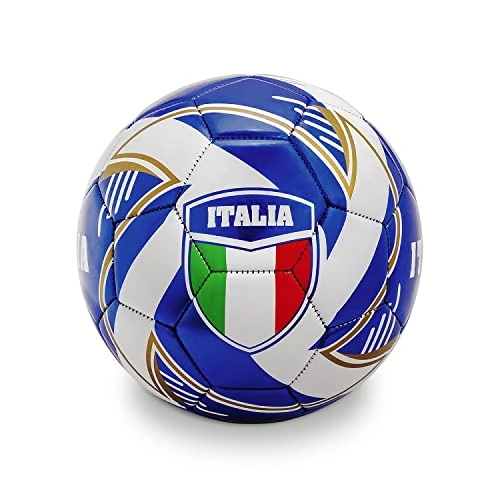 Offre limitée : Mondo Toys - EURO TEAM ITALIA Ballon de Football Cousu - Produit Officiel - Taille 5 - 400 grammes - 13408 de 16.25 EUR à 16.25 EUR (remise 0%)