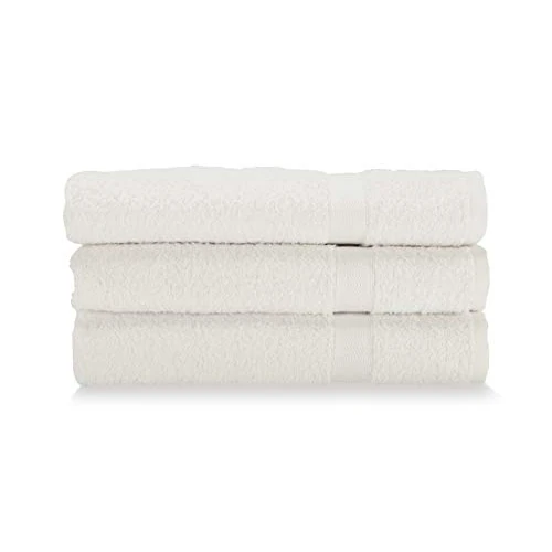 Offerta a tempo: Gabel Asciugamani Viso, Spugna di Puro Cotone Idrofilo, 60 x 100 cm, Bianco, Set da 3 Pezzi, Large - 5% da 22.90 € a 21.70 €