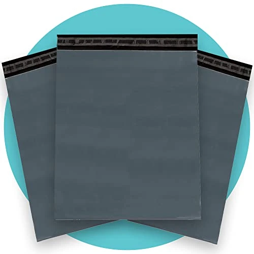 Triplast 14 x 16 cm, in plastica, per spedizioni postali, colore: grigio (Confezione da 500)