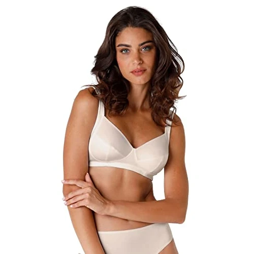 Lovable Women Reggiseno Senza Ferretto Shaping. Alto Sostegno. Bra, Beige (136-nudo), Size 5-B / 38 B