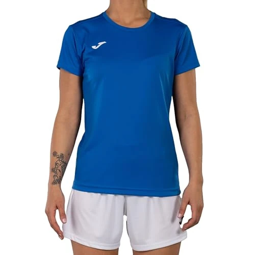 Offerta a tempo: Joma Maglietta Sportiva Donna, 6XS - 3XL - Mantiene il Contatto con il Corpo Asciutto, Ideale per la Corsa o Gym - Combi - 43% da 10.50 € a 5.99 €