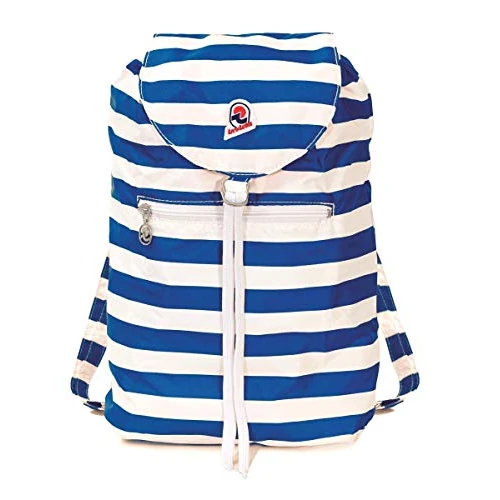Limited-time offer: Invicta Backpack, VINTAGE NEXT; Minisac Drawstring Backpack, Casual Daypack, Unisex, One Size 8 LT, For Day Trips & Free Time, with Hip-Belt, packable, Italian Design, bicolor blue/white from 33.90 £ to 33.90 £ (save 0.00%)