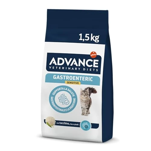 Offre limitée : Advance Veterinary Diets Gastroenteric Sensitive - Croquettes pour Chats avec des Troubles gastro-intestinaux - 1,5kg de 17.99 € à 16.49 € (8% de remise)