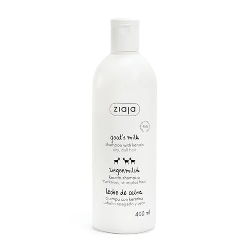 Offerta a tempo: ZIAJA - Shampoo per capelli al latte di capra, 400 ml - 0.00% da 6.11 € a 6.11 €