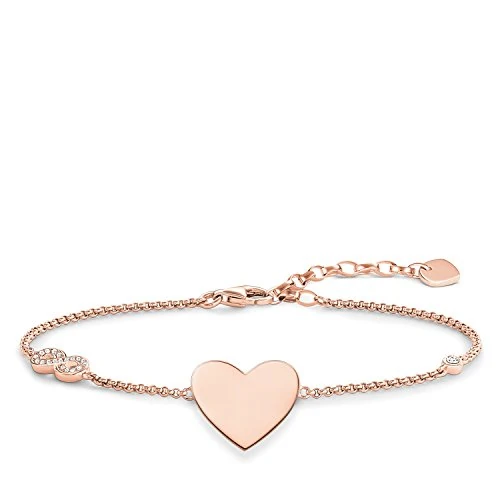 Oferta limitada: Thomas Sabo Herz mit Infinity A1486-416-14-L19,5v Pulsera para Mujeres de 169.00 € a 126.09 € (ahorro 25%)