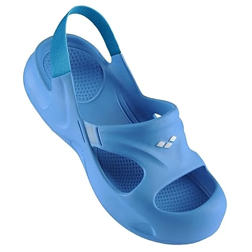 Tijdelijke aanbieding: ARENA Softy Hook, uniseks douche- en badschoenen, blauw (turquoise/Eolia 077), 22/23 EU van 15.99 € naar 15.99 € (0.00% korting)