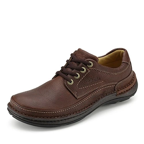 Oferta limitada: Clarks Nature Three, Botas derby Hombre, Marrón, 47 EU X-Ancho de 139.95 € a 139.95 € (ahorro 0.00%)