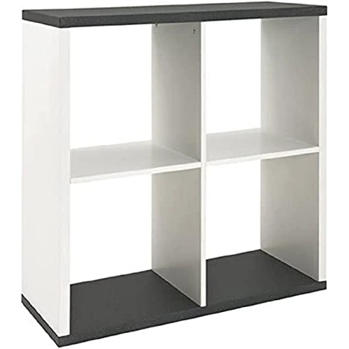 Oferta limitada: HAKU Estante Aspecto Granito, Blanco, MDF - Dim.: AN 80 cm x AL 86 cm x P 30 cm, Estilo: Moderno de 169.96 € a 169.96 € (ahorro 0.00%)