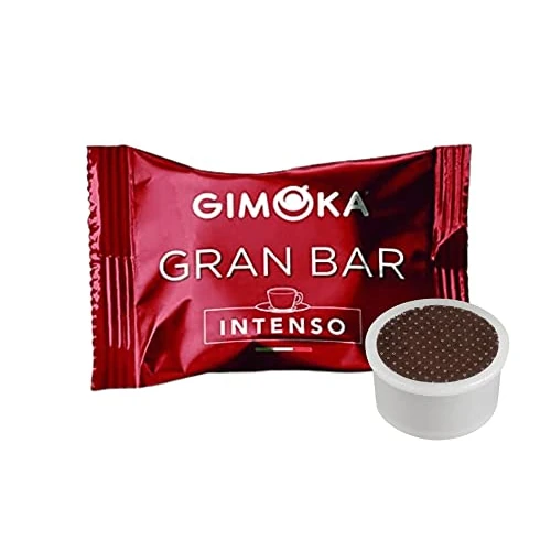 Gimoka - Compatibile Per Lavazza Espresso Point - 50 Capsule - Gusto GRAN BAR INTENSO - Intensità 8 - Made In Italy