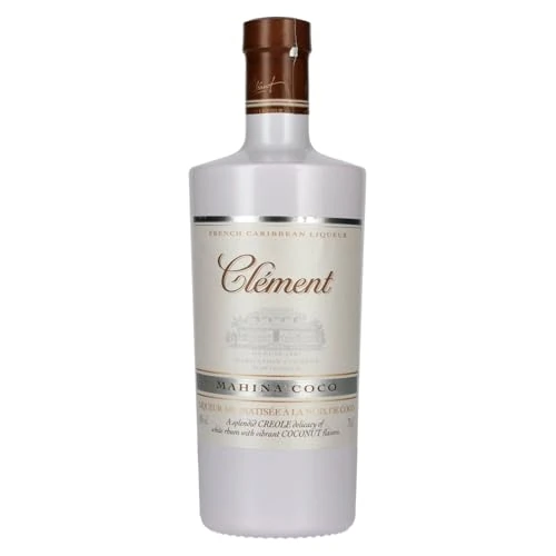 Clément Rhum Clement Mahina Coco: Coconut Liqueur | Produced and bottled in Martinique | 18% Alcohol, 700ml | Perfect neat, in cocktails or on ice