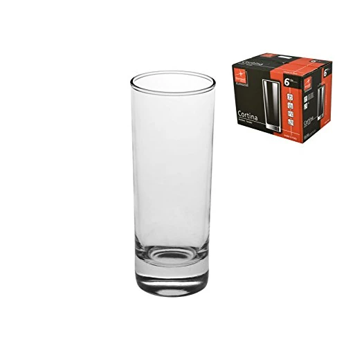 Offerta a tempo: BORMIOLI ROCCO 3026222 Confezione 6 Bicchieri Whisky Cortina in Vetro, Cl 22 - 53% da 14.30 € a 6.73 €