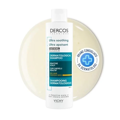Limitiertes Angebot: Vichy Dercos Ultra-Sensitiv Shampoo, Intensiv beruhigendes Shampoo für trockenes Haar und empfindliche Kopfhaut, Bei Irritationen und Reizungen, Für trockene Kopfhaut, 200 ml von 19.50 EUR auf 14.75 EUR (Spare 24%)