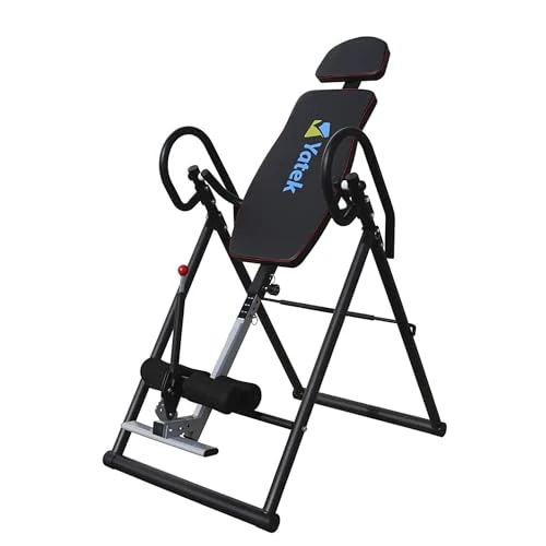 Offerta a tempo: Tavola di inversione pieghevole Yatek ECO, regolabile per la schiena, inversione completa 180°, struttura in acciaio robusta, portata max 150 kg - 0.00% da 159.00 € a 159.00 €