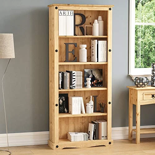 Offre limitee: Vida Designs Bibliothèque en pin Massif de 126.12 EUR a 126.12 EUR (economie 0%)