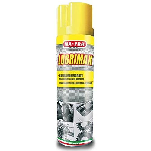 Offerta a tempo: Superlubrificante trasparente adesivo per auto 500 ml MA-FRA LUBRIMAX SPRAY - 20% da 14.49 € a 11.59 €