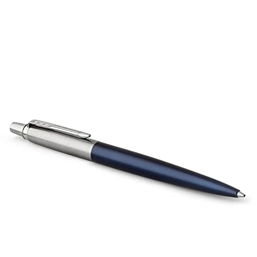 Begrenztes Angebot: Parker Jotter Kugelschreiber | Royal Blue | Mittlere Spitze | Blaue Tinte | Geschenkbox von 14.62 EUR auf 11.99 EUR (Rabatt 18%)