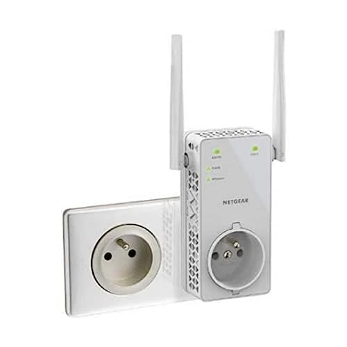 Offre limitée : NETGEAR Répéteur WiFi (EX6130), Amplificateur WiFi AC1200, WiFi Booster, jusqu'à 90m² et 20 appareils, repeteur WiFi puissant , Prise de Courant Intégrée, compatible toutes Box de 48.99 € à 48.99 € (0.00% de remise)