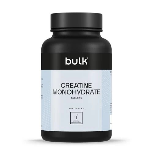 Bulk Creatine Monohydraat tabletten, 1000 mg, 270 tabletten, verpakking kan variëren