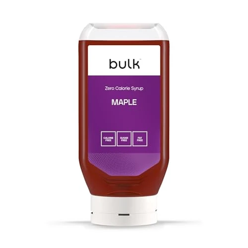 Offerta a tempo: Bulk Sciroppi senza calorie, Senza zucchero, Maple Syrup, 400ml, 80 porzioni - 10% da 4.99 € a 4.49 €