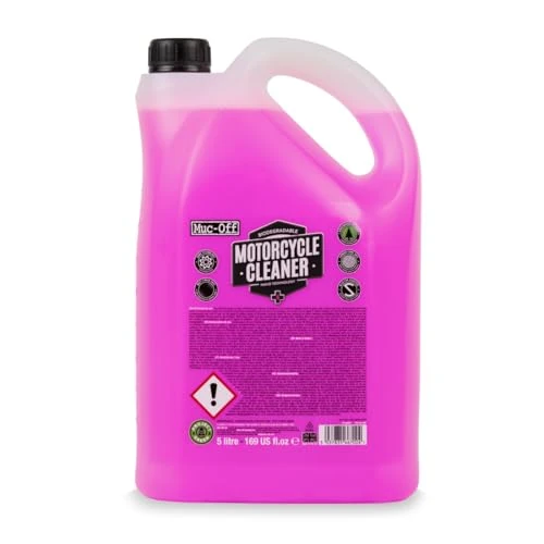 Limited offer: Muc Off Nano-Tech Motorcycle Cleaner, 5 Liter - Fast-Action, Biodegradable Motorbike Cleaning Spray - Safe On All Surfaces and All Types of Motorcycle -667US from 51.99 EUR to 18.99 EUR (save 63%)