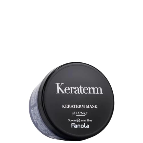 Limited-time offer: Fanola Keraterm Deep Conditioning Hair Mask - Keratin Hair Treatment for Frizz Control - Detangling & Hydrating - Ideal for Straightened & Chemically Treated Strands - Lightweight Formula (10.14 oz) from $19.99 to $19.99 (save 0.00%)
