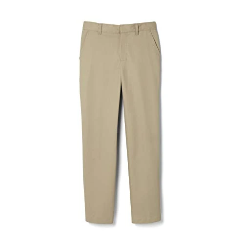 Limited-time offer: French Toast Boy's Relaxed Fit Twill Pant with Adjustable Waist, Khaki Beige, 6 from 16.75 £ to 16.75 £ (save 0.00%)