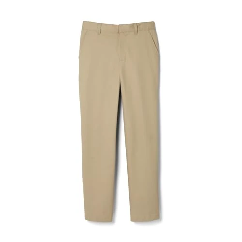 Offerta a tempo: French Toast Pantaloni da Ragazzo in Twill, dalla vestibilità Comoda, con Vita Regolabile, Kaki Beige, 7 - 0.00% da 11.40 € a 11.40 €