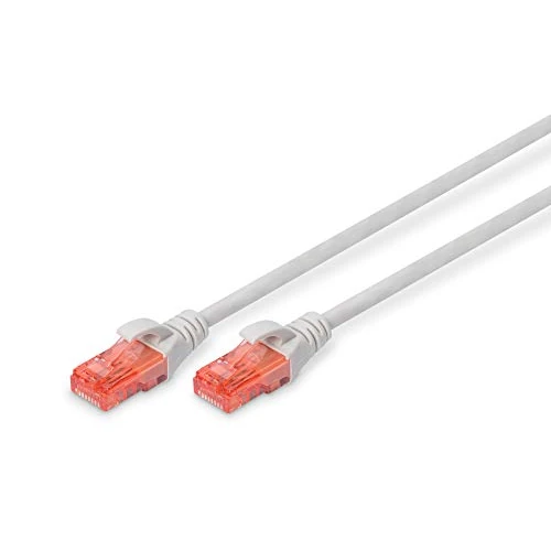 Offerta a tempo: DIGITUS Cavo LAN Cat 6 – 3 m – U/UTP non schermato – 1 Gbit/s – 250 MHz – Cavo di rete CCA con connettore RJ45 – Guaina in PVC – AWG 26/7 – Compatibile con Cat6A e Cat5e – Blu - 0.00% da 11.76 € a 11.76 €