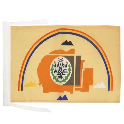 AZ FLAG Bandiera Navajo 45x30 cm - Bandierina Dei Navajo 30x45 cm Cordicelle
