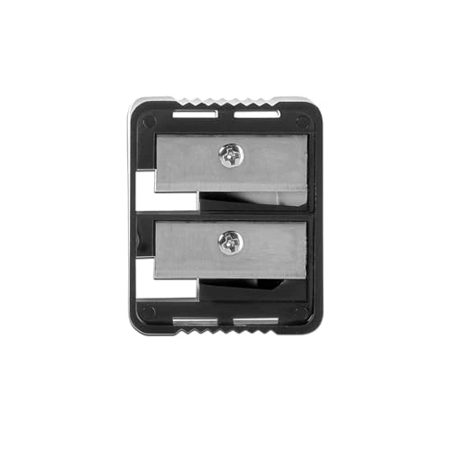 Zeitlich begrenztes Angebot: Wet n Wild Dual Makeup Sharpener, Doppelspitzer mit Rasiermesserscharfen Klingen zum Anspitzen von Eyelinern, Lippenstiften und Brauenstiften Verschiedener Größen, Leicht zu Reinigen und Reisetauglich von 1.99 € auf 1.99 € (0.