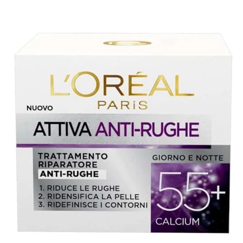 Offre limitée : L'OREAL Anti-rides Active + 55y.o. 50 ml. - Soins du visage de 13.15 EUR à 13.15 EUR (remise 0%)