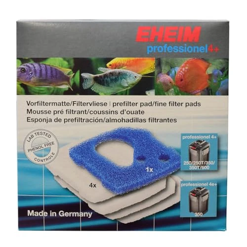 Tijdelijke aanbieding: Eheim 2617710 Filtermat + Filtervlies Voor Prof 4+ (2271/73/75), Prof 4E+ (2274), Blauw/Wit van 19.99 € naar 19.99 € (0.00% korting)