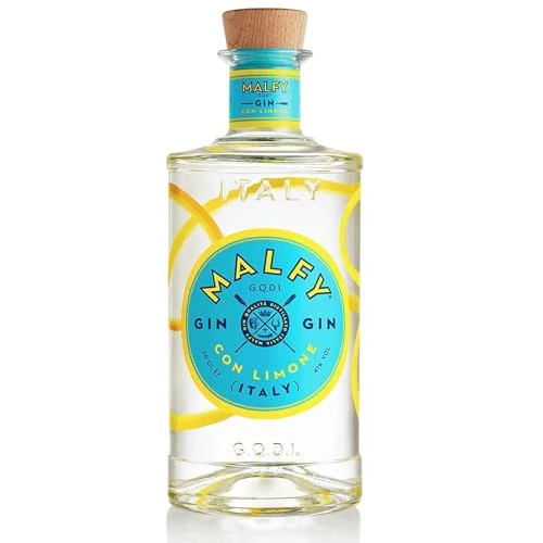Offerta a tempo: Malfy Gin con Limone, Gin Italiano con Limoni della Costiera Amalfitana, 9 Botaniche, vol 41%, 70 CL - 75% da 29.90 € a 7.51 €