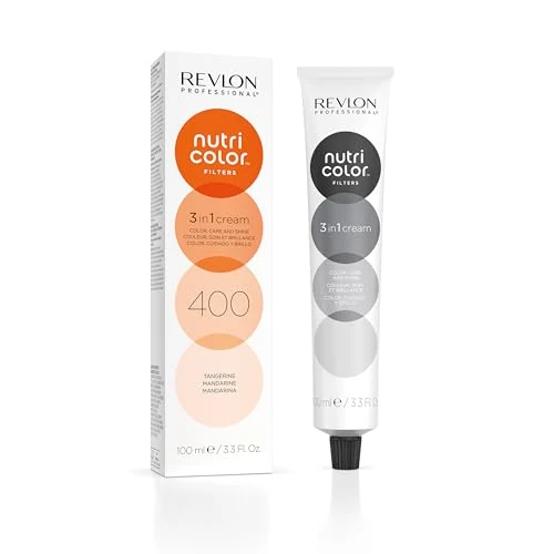 Offerta a tempo: REVLON PROFESSIONAL Nutri Color Filters Maschera Colorata Capelli, Protettiva, Istantanea e Multidimensionale, Mandarino - 100 ml - 0.00% da 13.90 € a 13.90 €
