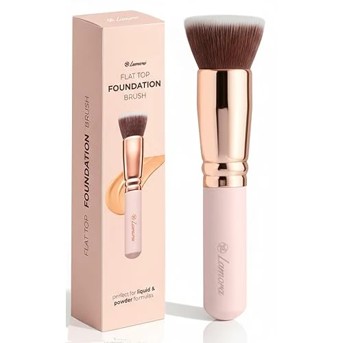 Offerta a tempo: Pennello Fondotinta Liquido Trucco Cipria - Pennello Flat Top Kabuki Viso - 14% da 13.99 € a 11.99 €