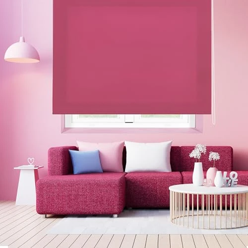 Begrenztes Angebot: Blindecor Ara | Lichtdurchlässiges Rollo | Fliederfarben | 120 x 175 cm (BxH) | Stoffgröße 117 x 170 cm | Rollos für fenster von 30.03 EUR auf 30.03 EUR (Rabatt 0%)