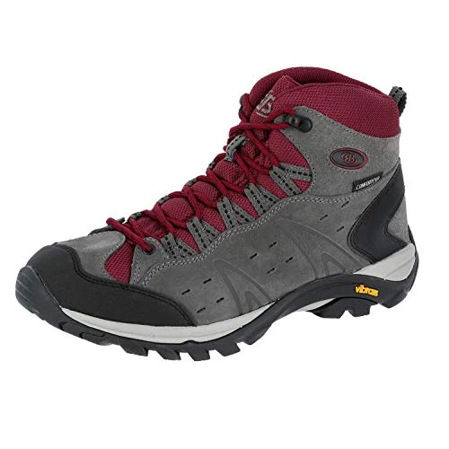 Offerta a tempo: Brütting, Mount Bona High, Scarpe da Arrampicata Alta, Unisex - Adulto, Grigio Bordeaux, 43 EU - 0.00% da 69.39 € a 69.39 €
