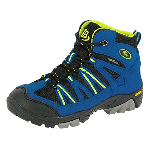 Offerta a tempo: Brütting Ohio High, Scarpe da Arrampicata Alta, Unisex - Bambini e ragazzi, Blu Blue Black Lemon, 33 EU - 9% da 69.95 € a 63.81 €